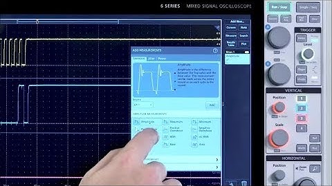 Tektronix 6 Series MSO Demo: Pt 4 - Advanced measurement and analysis - simplified