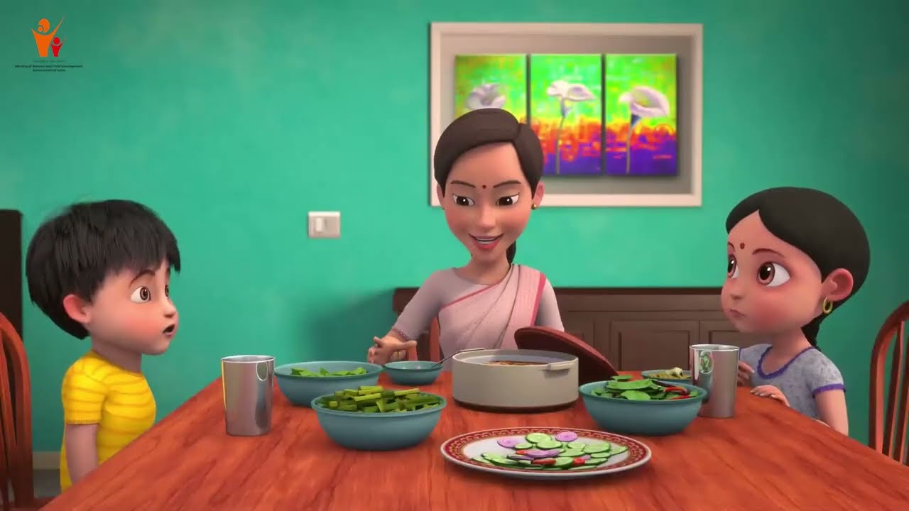 Importance of Green Vegetables - POSHAN Abhiyaan