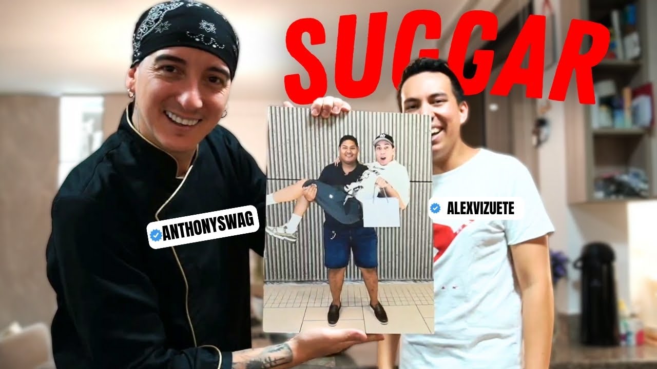 Alex Vizuete tiene un suggar | Le regaló un perfume valorado en $500 😱💎 | Anthony Swag