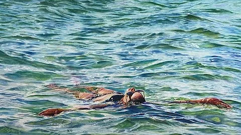 Painting the Ocean in Watercolor - Cover Me in Sun...