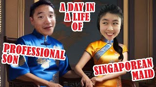 A Day In A Life Of A Professional Son And His Singaporean Maid