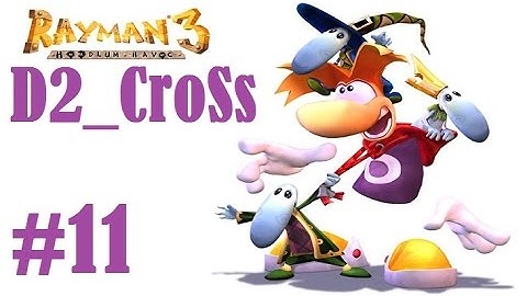 Rayman 3 PC Walkthrough part 11 Reflux Boss Battle HD Solo Live comm