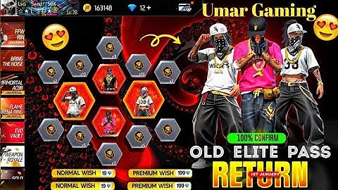 100% 🔥 New Elite Pass 3.0, Elite Pass Return 💥😮| free fire new event | ff new event | new event 