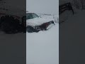 November 2022 snow shenanigans in the SUS Truck #snow #offroad #stuck