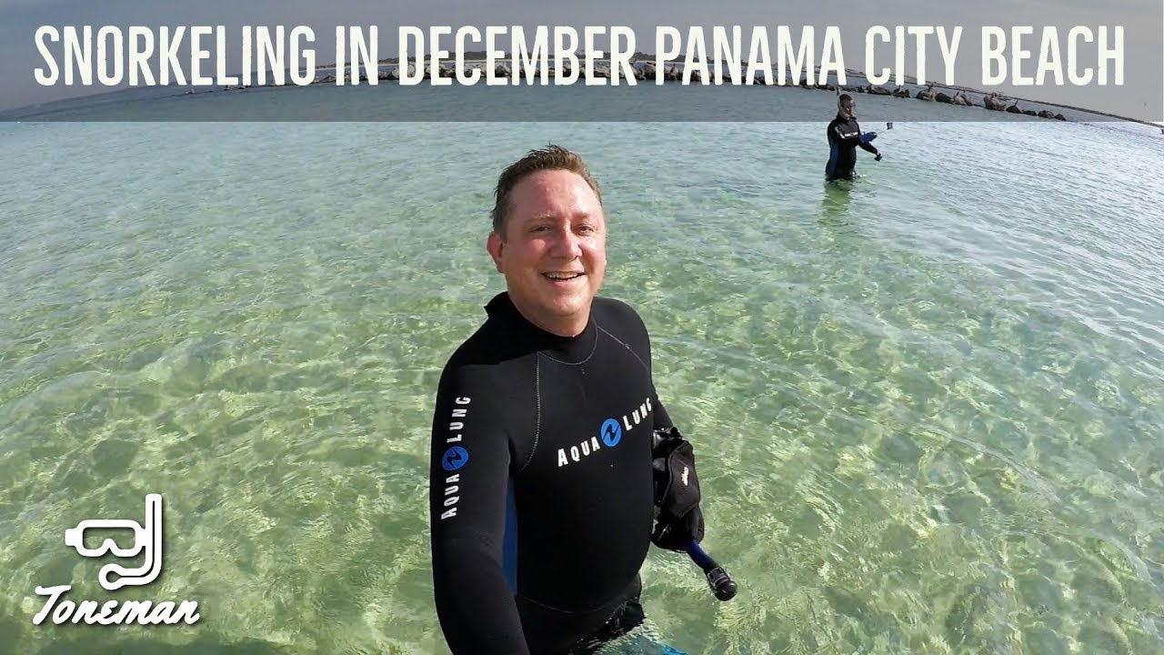 Snorkeling In December At Panama City Beach Florida Youtube