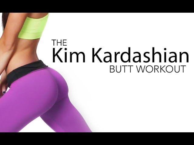 Kim Kardashian BUTT WORKOUT (Vogue Your Way To a ROUNDER BUTT