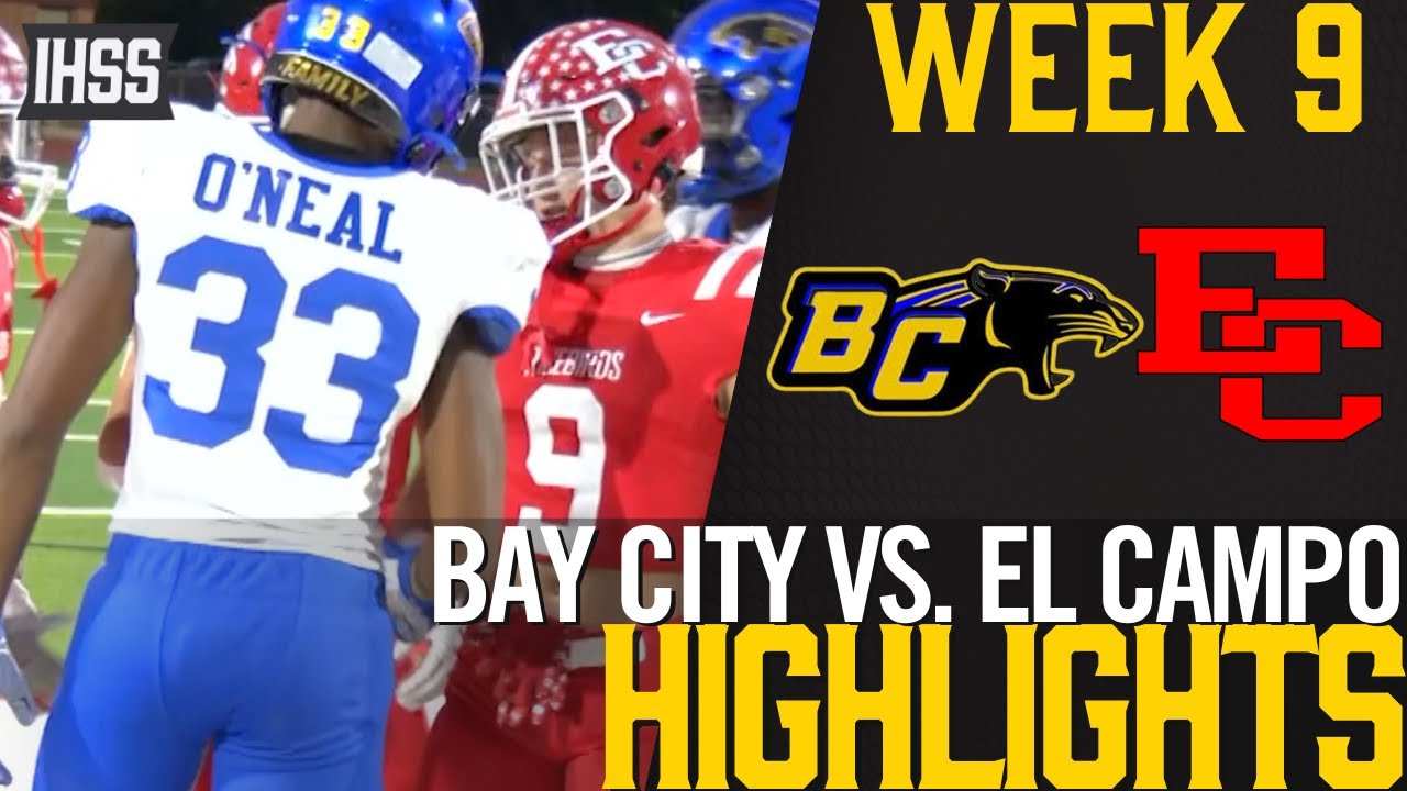El Campo vs Bay City: Historic 122nd Football Rivalry Game Highlights