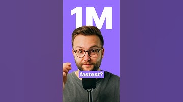 Fastest YouTube Channel to Get 1 MILLION Subscribers