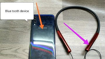 How to connect Bluetooth Device in Samsung Galaxy A70 |Bluetooth Pair new device|Pair Bluetooth