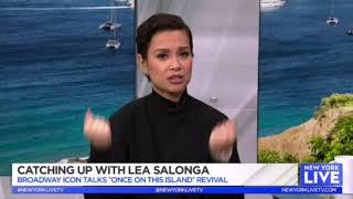 Lea Salonga Talks 'Once On This Island' on New York Live