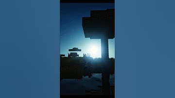 Normal Graphics Vs Shaders #shorts #minecraft #shaders