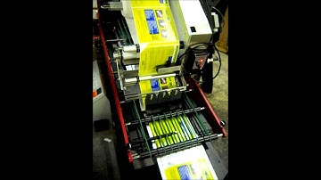 Friction Feeder & Labeler for labeling pouches and bags Integrated  Solution