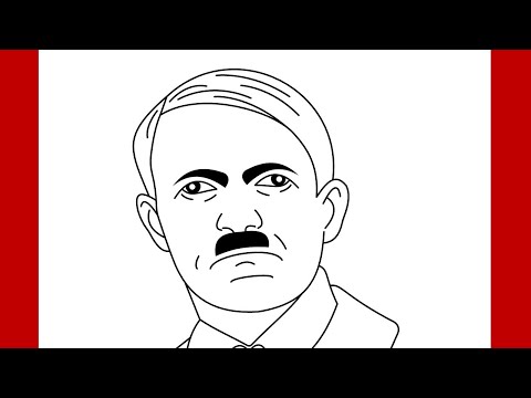 How to Draw Adolf Hitler Step by Step Drawing