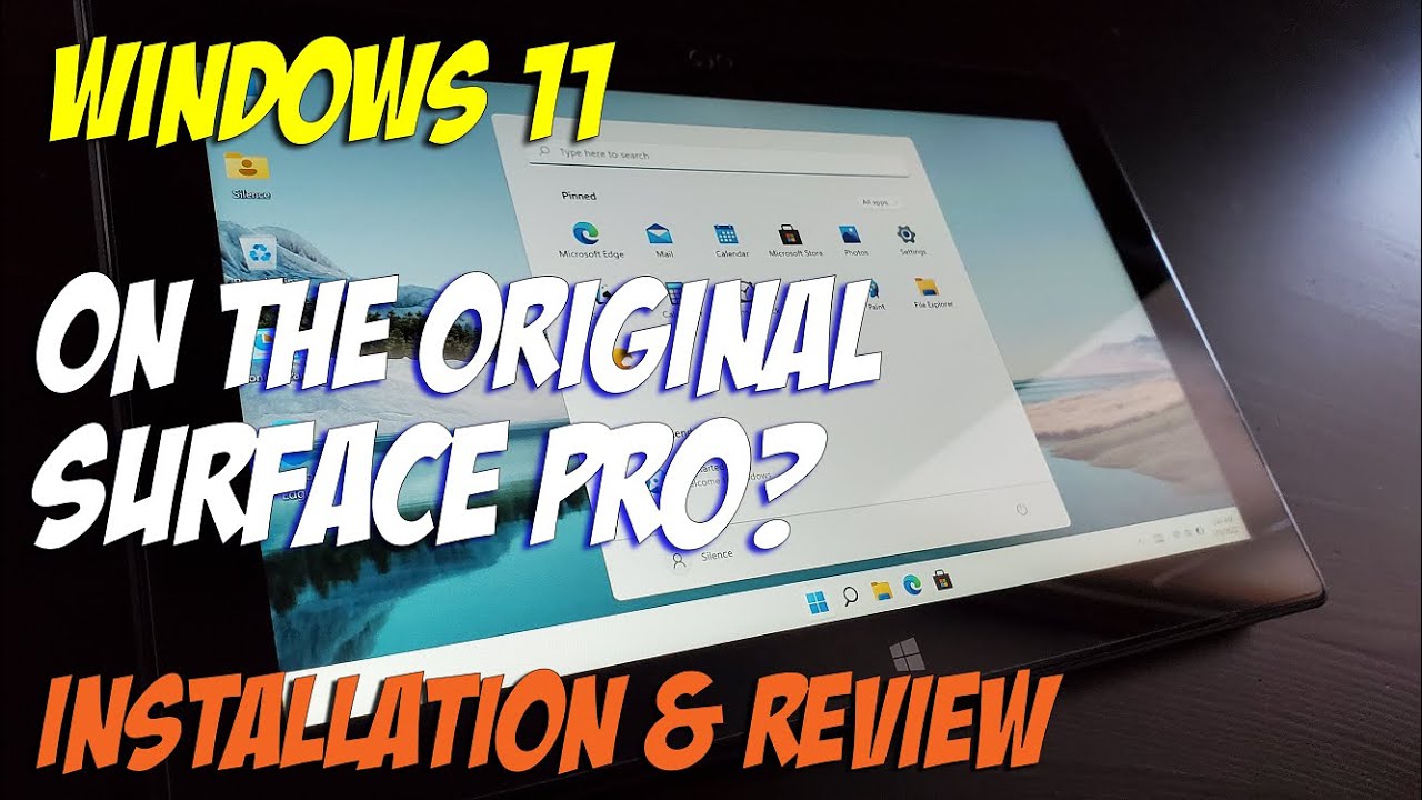 Can You Install Windows 11 On Original Microsoft Surface Tablet?