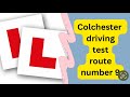Colchester driving test route number 9.