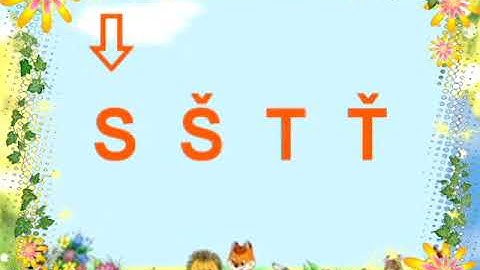 ABECEDA Музыкальная чешская азбука для детей