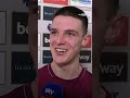 Declan Rice S First Ever Goal For West Ham Against Arsenal In 2019 