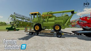 Farming Simulator 22 #35 - Vận Chuyển Máy Gặt Mới Về Cho Nông Trại screenshot 5