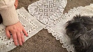Starting On The Doily Curtains | Coming Out Of My Month Long Funk | ThreadHead Vlog #6