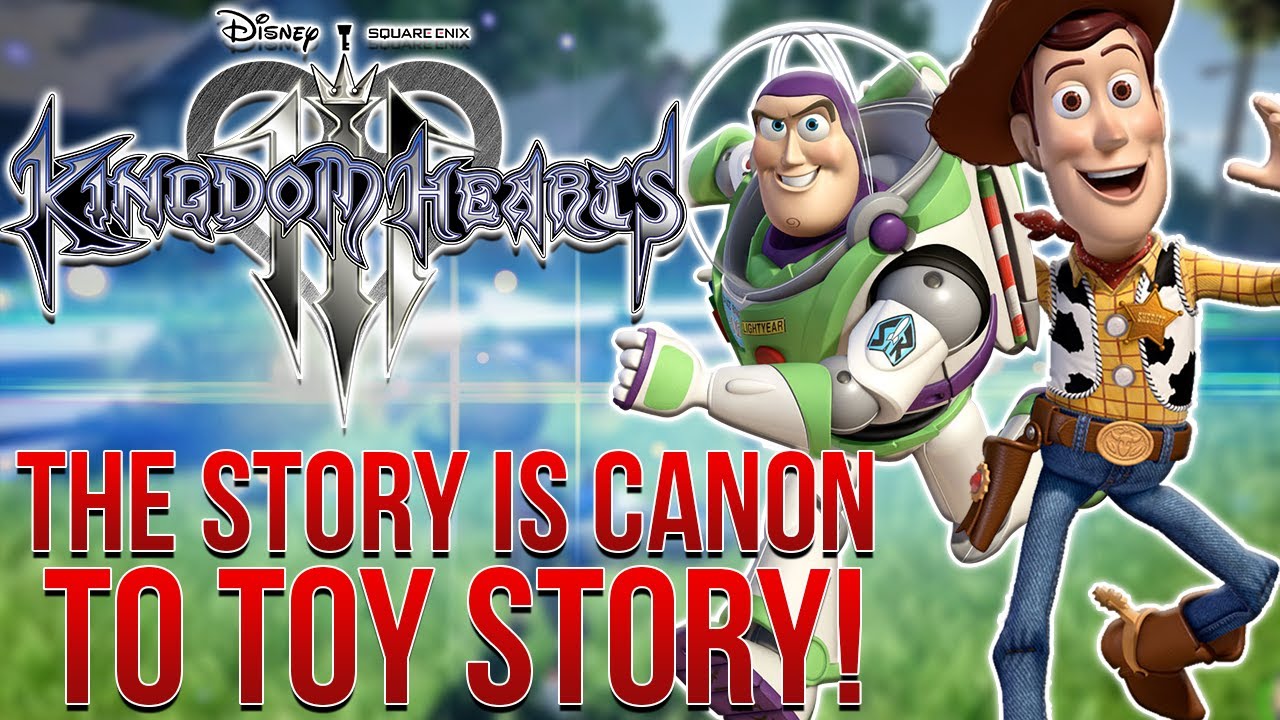 Kingdom Hearts 3 News - Kingdom Hearts is CANON to Toy Story?! - YouTube