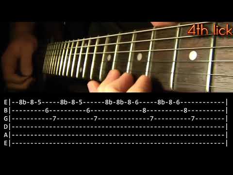 Highway Star Guitar Solo Lesson With Tabs Part 1