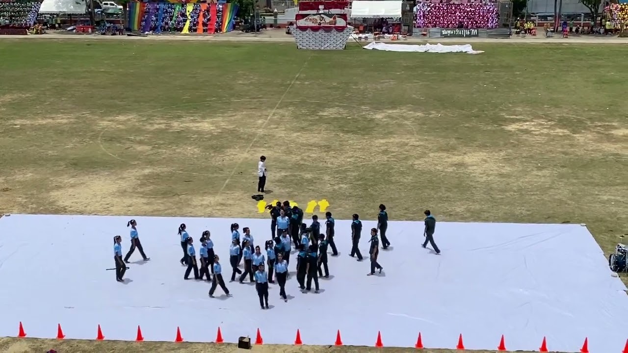 กีฬาสีภายในปี 2567 โรงเรียนพิมานพิทยาสรรค์ สีฟ้า