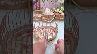 PVC Foam Board Basket with Jute Rope, How to DIY Basket for Beginners 2 #handmade #diy #craft