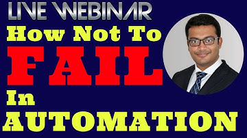 How To be a Successful Automation Tester | Automation Success