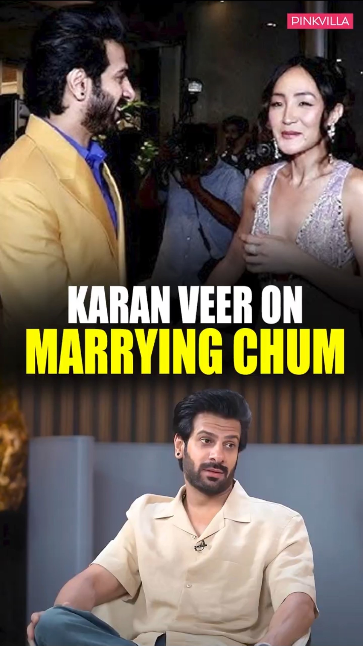 Will Karan Veer Mehra MARRY Chum Darang Soon? Actor Replies | #shorts #couple #tv #trending