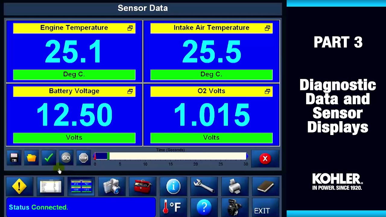 Part 3: Diagnostic Data & Sensor Displays - YouTube