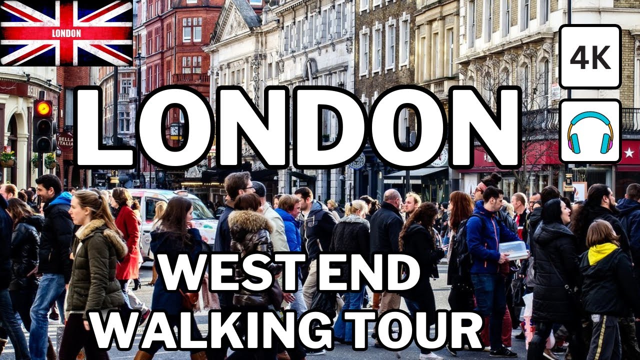 London 4K walking tour | Streets of London [ 4K ] HDR