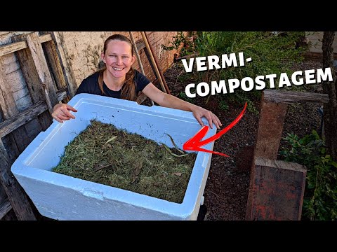 Vídeo: Colocando isopor na compostagem: como compostar isopor