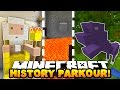 Minecraft PARKOUR THROUGH HISTORY! (Hour Long Map!) w/PrestonPlayz, Woofless & CampingRusher