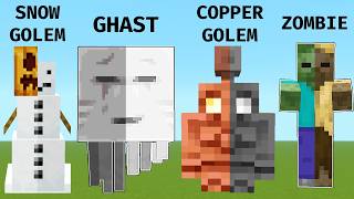 All Minecraft Mob Transformations in One Video!