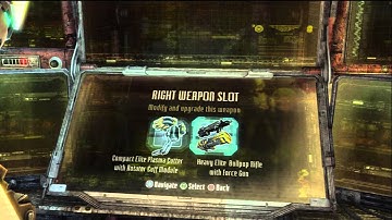 Dead Space 3 - Weapon Crafting: Bench, Blueprints, Weapon Upgrades, Craft Items, Safe, HD Xbox 360