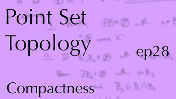Topology ep28: Compactness (Apr 18, 2023)