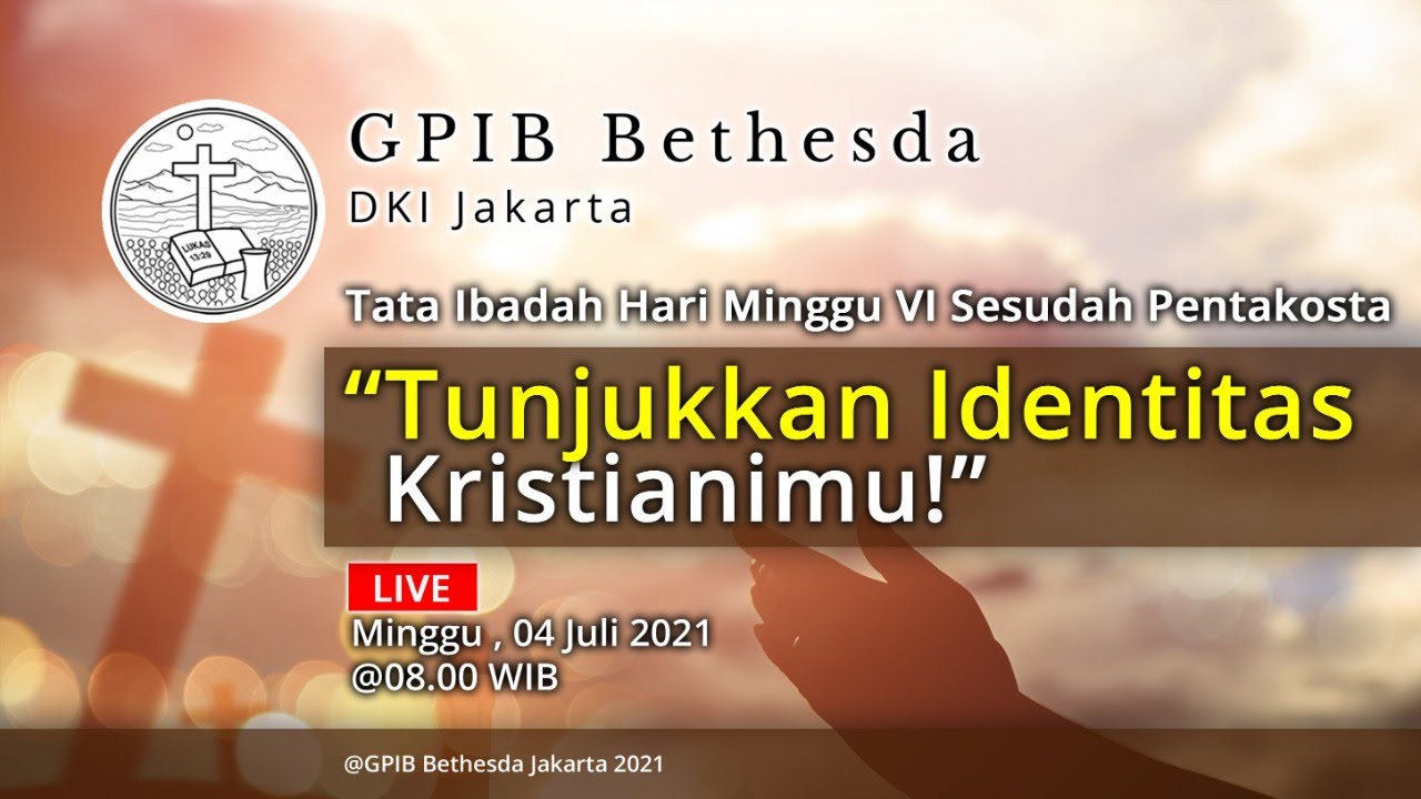 Ibadah Hari Minggu IV Sesudah Pentakosta (04 Juli 2021)