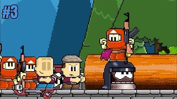 Dan The Man Gameplay Walkthrough Stage 8-1-3 (Easy) #3