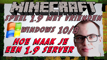 MINECRAFT SERVER 1.9 [tutorial]