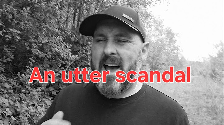 An utter scandal (Disgruntled Danny)