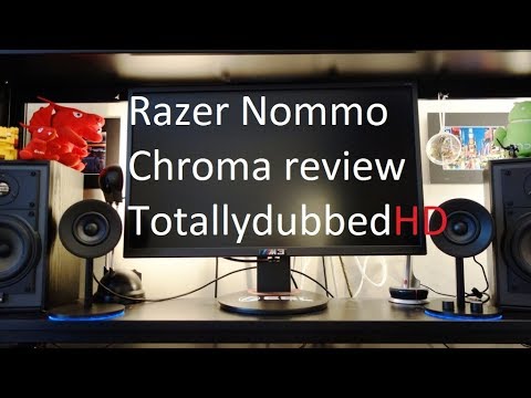 Razer Nommo Chroma review - RGB speakers for PC - By TotallydubbedHD