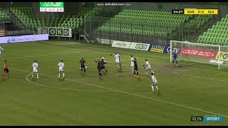 Karviná - Slavia 1:3 (24.01.2021)