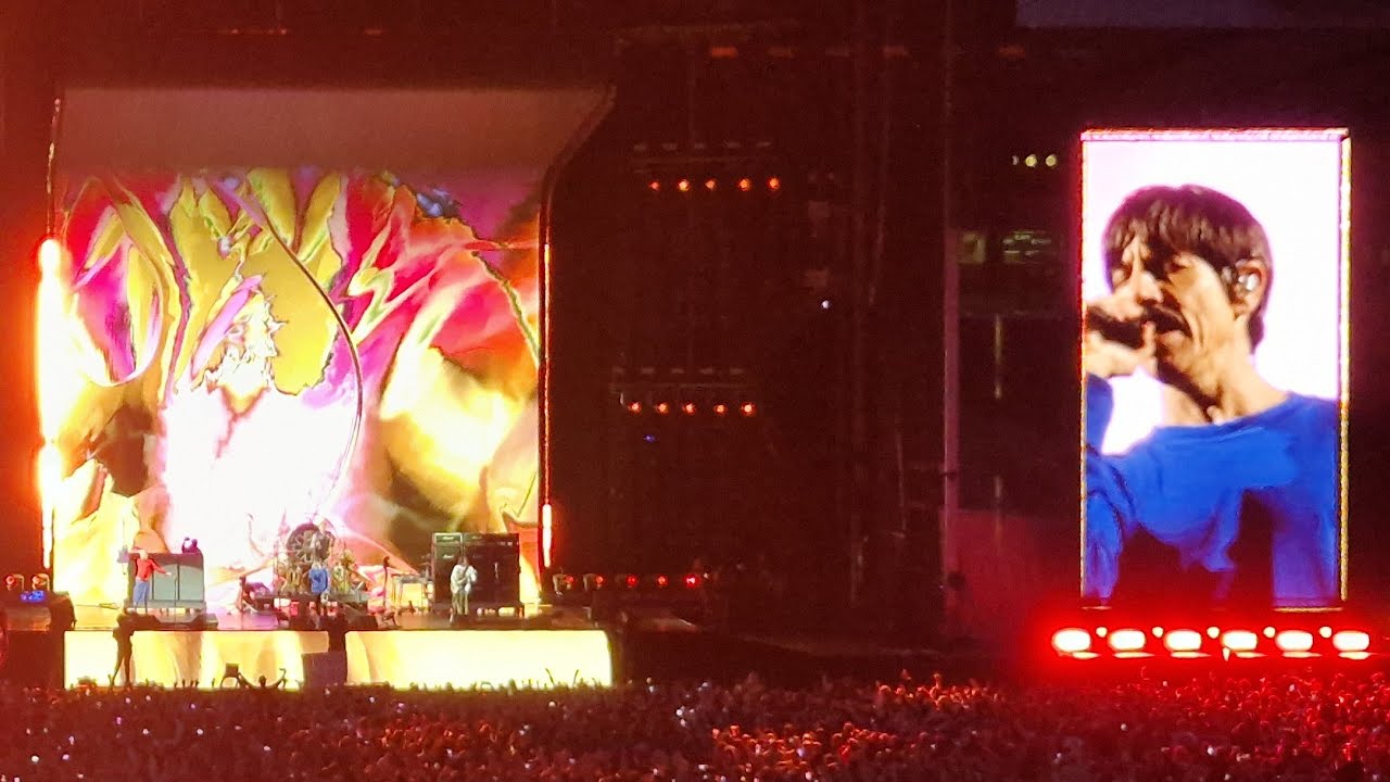 Red Hot Chili Peppers Californication live Glasgow Hampden Park 23rd