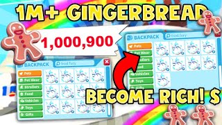 Get UNLIMITED GINGERBREAD in ADOPT ME! EASY WORKING METHODS (Roblox) Adopt Me Christmas Hack