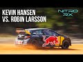 Kevin hansen vs robin larsson  nitro rallycross battle bracket round 5 day 1