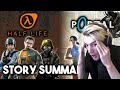 xQc reacts to Half-Life & Portal - The Complete Story (with chat)