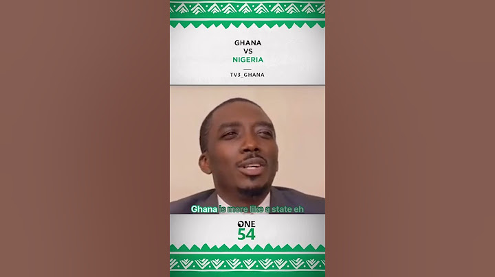 Ghana vs Nigeria