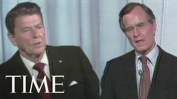 George H. W. Bush And Ronald Reagan Debate On Immi...