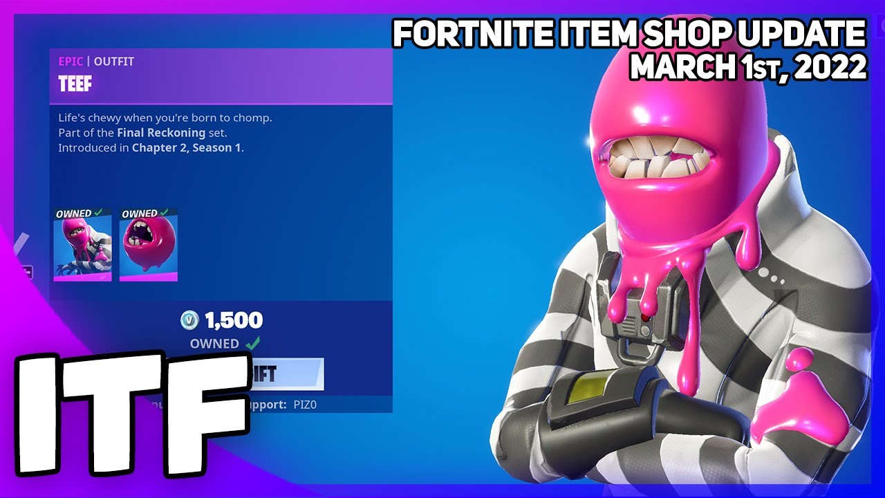 Fortnite Item Shop WHY ARE YOU HERE!?!??! [March 1st, 2022] (Fortnite Battle Royale)