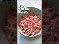 Healthy Indian Carrot Salad 🥕🌿 #kookandpan #saladrecipe #ytshorts #vitalshorts